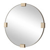 Uttermost Russo Travertine Round Mirror
