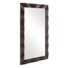 Uttermost Wrinkle Wavy Wood Mirror