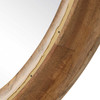 Uttermost Frontier Round Wood Mirror