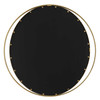 Uttermost Rhodes Gold Round Mirror