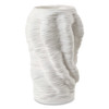 Uttermost Stratified Matte White Vase