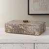 Uttermost Griseus Travertine Stone Box