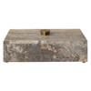 Uttermost Griseus Travertine Stone Box