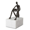 Uttermost Sit Back Relax And Read Iron Sculpture