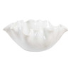 Uttermost Ruffle White Bloom Bowl