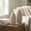 Uttermost Ivory Ridge Vases Set/2