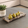 Uttermost Marble Tray Crest
