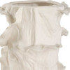 Uttermost Ripple Crest White Vases Set/2