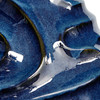 Uttermost Helix Swirl Blue Outdoor Vase