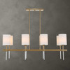 Uttermost Awyr 8 Light Linear Chandelier