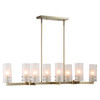 Uttermost Mistie 8 Light Linear Chandelier
