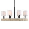 Uttermost Faiyam 8 Light Rattan Chandelier