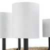 Uttermost Faiyam 8 Light Rattan Chandelier