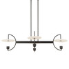 Uttermost Kyoto 4 Light Linear LED Chandelier