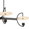 Uttermost Kyoto 4 Light Linear LED Chandelier