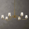 Uttermost Barcelona 6 Light Brass Chandelier