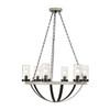 Uttermost Edgecomb 6 Light Indoor-Outdoor Chandelier