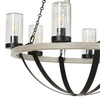 Uttermost Edgecomb 6 Light Indoor-Outdoor Chandelier