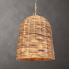 Uttermost Rotorua 1 Light Sea Grass Pendant