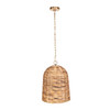 Uttermost Rotorua 1 Light Sea Grass Pendant