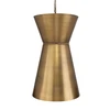 Uttermost Crocker Brass 1 Light Mini Pendant