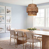 Uttermost Water Hyacinth 4 Light Woven Pendant