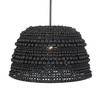Uttermost Persephone Black Bead 1 Light Pendant