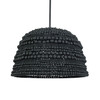 Uttermost Persephone Black Bead 1 Light Pendant