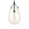 Uttermost Dewdrop 1 Light Glass Shade Pendant