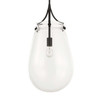 Uttermost Dewdrop 1 Light Glass Shade Pendant