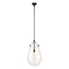 Uttermost Dewdrop 1 Light Glass Shade Pendant