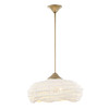 Uttermost Biddeford 5 Light White Beaded Pendant