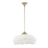 Uttermost Biddeford 5 Light White Beaded Pendant
