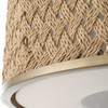 Uttermost Pinchot 4 Light Rattan Drum Pendant