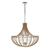 Uttermost Lovelock 4 Light Rope Empire Chandelier