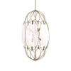 Uttermost Valencia 6 Light Glass Panel Pendant