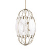 Uttermost Valencia 6 Light Glass Panel Pendant