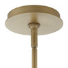 Uttermost Valencia 6 Light Glass Panel Pendant