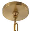 Uttermost Montreal 4 Light Brass Lantern Pendant