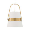 Uttermost Harness 1 Light Shade Pendant