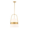 Uttermost Harness 1 Light Shade Pendant