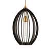 Uttermost Darby 1 Light Architectural Oval Pendant