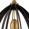 Uttermost Darby 1 Light Architectural Oval Pendant