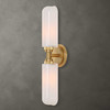 Uttermost Wellsville 2 Lt Brass Sconce
