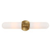 Uttermost Wellsville 2 Lt Brass Sconce