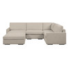Uttermost Refuge Sand Left Arm Facing Sofa