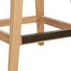 Uttermost Klismos Off-White Fabric Counter Stool
