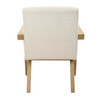Uttermost Blakely White Dining Arm Chair