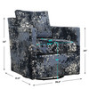 Uttermost Tisdell Patterned Swivel/Glider