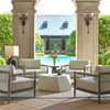 Uttermost Borneo White Outdoor Lounge Chair